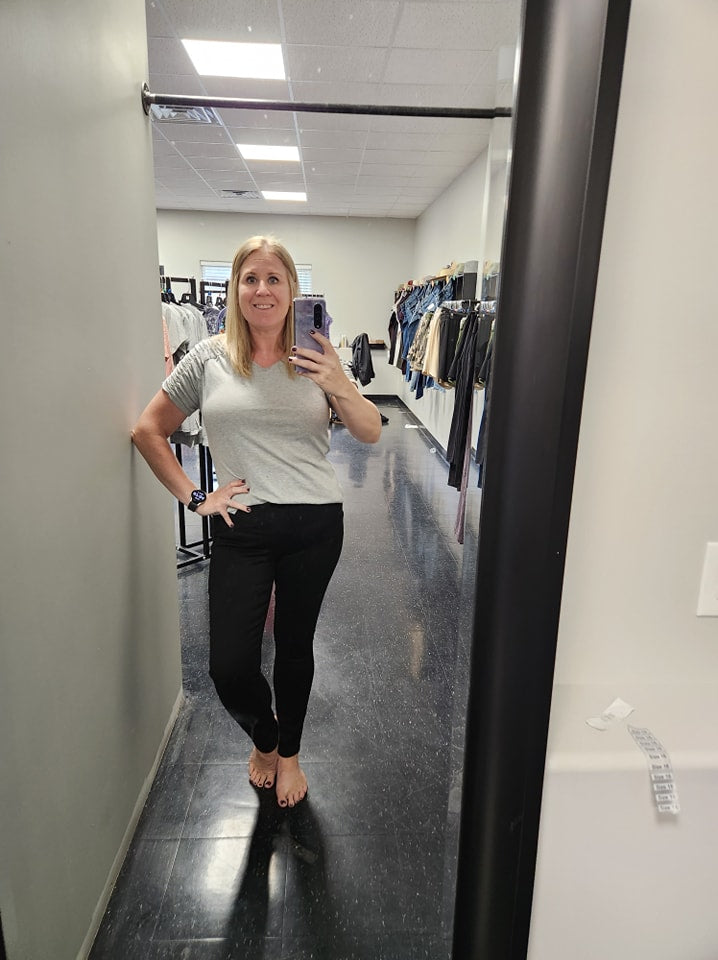 Judy Blue High Rise Black Tummy Control Classic Non Distressed Skinny Jeans