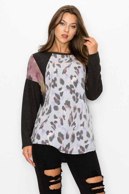 Leopard Print Top