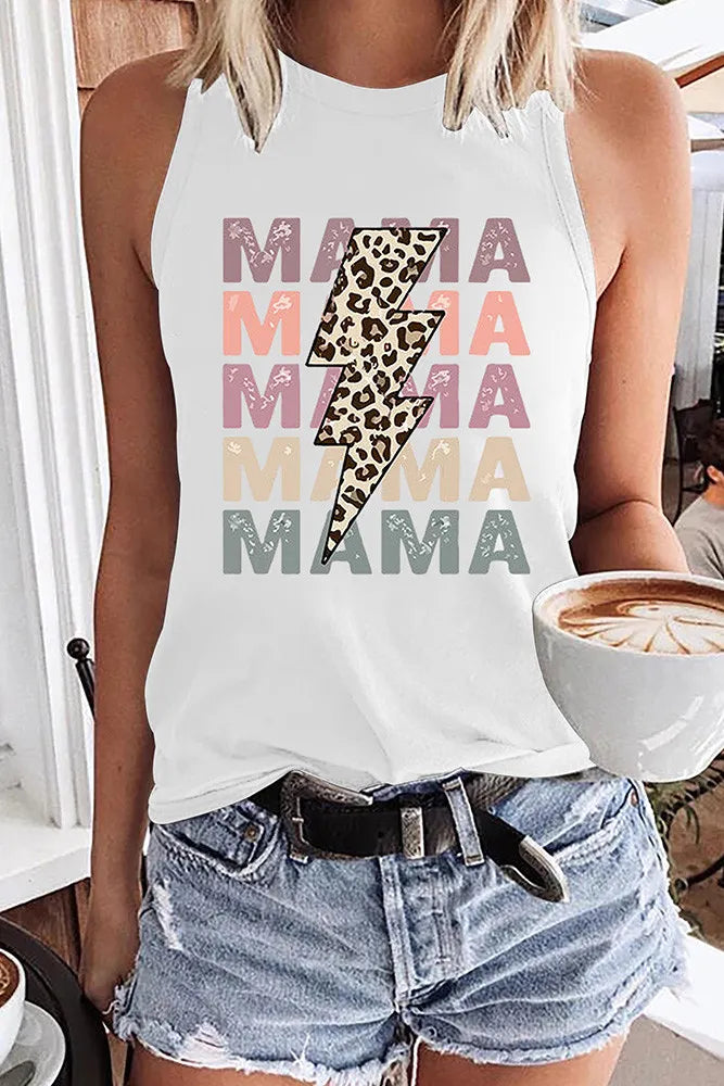 Retro Vintage Mama Tank Top