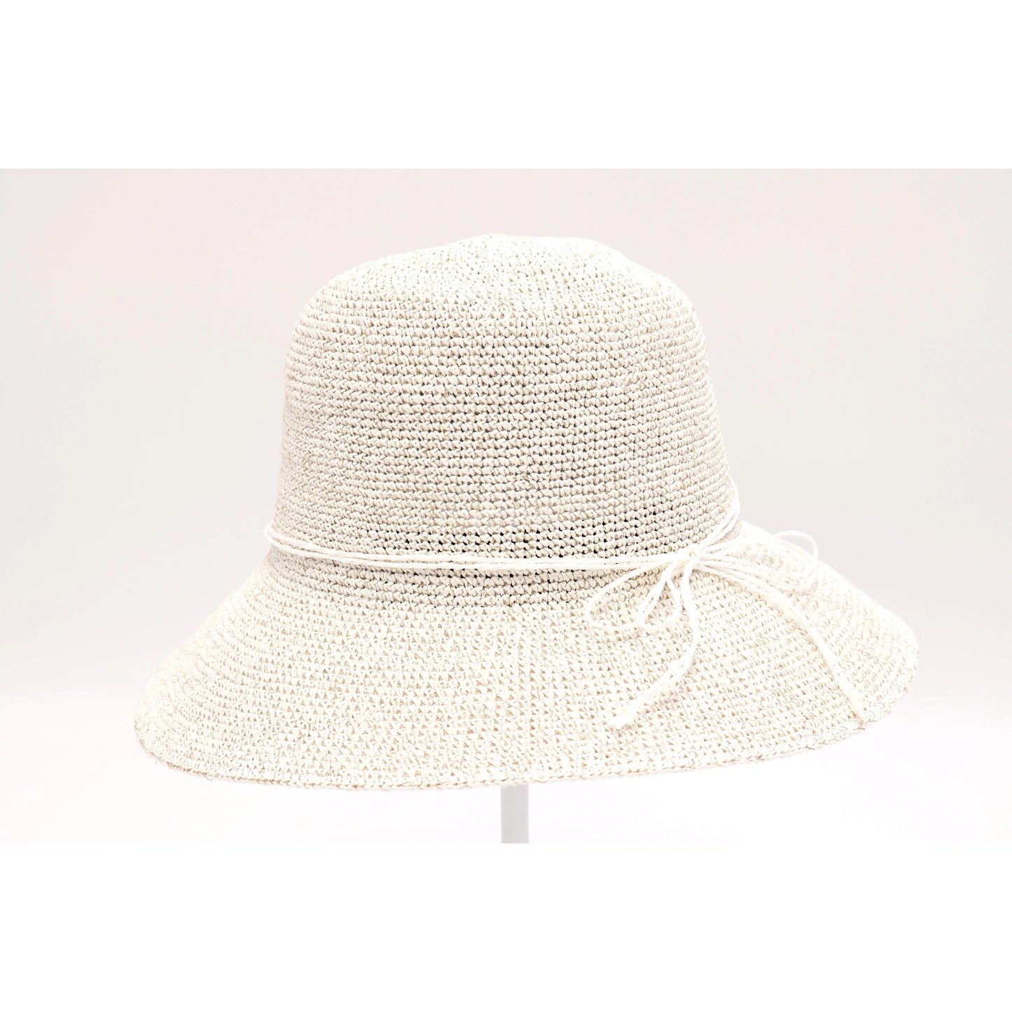 Lurex Cloche Sun Hat